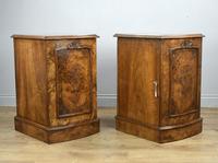 Fine Pair of Victorian Burr Walnut Bedside Cabinets (2 of 8) Fine Pair of Victorian Burr Walnut Bedside Cabinets (2 of 8)