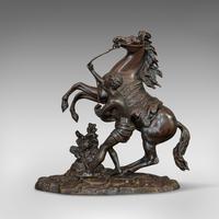 Antique, Pair, Marly Horses, French, Bronze, Equestrian, Statue, After Coustou (7 of 12) Antique, Pair, Marly Horses, French, Bronze, Equestrian, Statue, After Coustou (7 of 12)