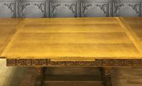 Extending Oak Dining Table (9 of 9) Extending Oak Dining Table (9 of 9)
