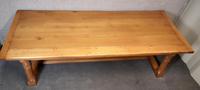 Large Solid Oak Refectory Table / Farmhouse Dining Table - Seats Ten (7 of 11) Large Solid Oak Refectory Table / Farmhouse Dining Table - Seats Ten (7 of 11)