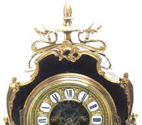 Fine French Ebony & Ormolu Boulle Mantel Clock – Farcot Skelton Dial 8 Day Mantle Clock (6 of 9) Fine French Ebony & Ormolu Boulle Mantel Clock – Farcot Skelton Dial 8 Day Mantle Clock (6 of 9)