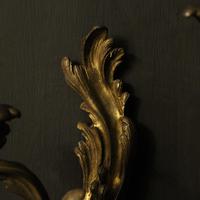 French 19th Century Pair of Bronze Antique Wall Sconces (8 of 10) French 19th Century Pair of Bronze Antique Wall Sconces (8 of 10)