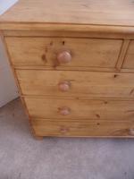 Superb Victorian Large Antique Pine 5 Drawer Chest of Drawers (7 of 8) Superb Victorian Large Antique Pine 5 Drawer Chest of Drawers (7 of 8)
