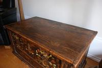 19th Century Austrian Folk Art Painted Pine Coffer (10 of 23) 19th Century Austrian Folk Art Painted Pine Coffer (10 of 23)