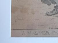 Original 18th Century Print by Robert Dighton, A Master Parson and His Journeyman, 1812 (8 of 9) Original 18th Century Print by Robert Dighton, A Master Parson and His Journeyman, 1812 (8 of 9)