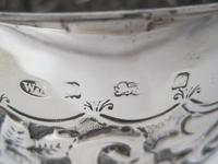 Edwardian Silver Goblet with Chased Floral & Scroll Body (5 of 5) Edwardian Silver Goblet with Chased Floral & Scroll Body (5 of 5)