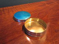 George V Silver & Turquoise Enamel Box (3 of 5) George V Silver & Turquoise Enamel Box (3 of 5)