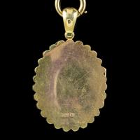 Antique Victorian Locket Collar Necklace Sterling Silver 18ct Gold Gilt Dated 1881 (7 of 11) Antique Victorian Locket Collar Necklace Sterling Silver 18ct Gold Gilt Dated 1881 (7 of 11)