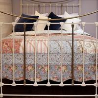Decorative Victorian Antique Bed in Cream (4 of 6) Decorative Victorian Antique Bed in Cream (4 of 6)