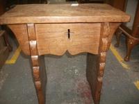 Solid Elm Church Stool (2 of 3) Solid Elm Church Stool (2 of 3)