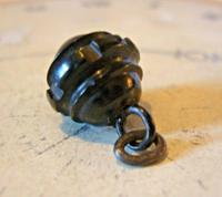 Antique Pocket Watch Chain Fob 1890s Victorian Black Vulcanite Ball Fob (4 of 7) Antique Pocket Watch Chain Fob 1890s Victorian Black Vulcanite Ball Fob (4 of 7)