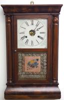 Antique American Ogee Wall Clock – Weight Driven Wall / Mantel Clock (3 of 12) Antique American Ogee Wall Clock – Weight Driven Wall / Mantel Clock (3 of 12)