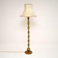 Antique Solid Brass Floor Lamp (2 of 9) Antique Solid Brass Floor Lamp (2 of 9)