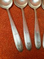 Antique Silver Plate Epns Art Deco Soup Spoons c.1920 (2 of 7) Antique Silver Plate Epns Art Deco Soup Spoons c.1920 (2 of 7)