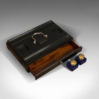 Antique Double Inkwell, English, Mahogany, Desk Tidy, Aesthetic Period, 1880 (10 of 10) Antique Double Inkwell, English, Mahogany, Desk Tidy, Aesthetic Period, 1880 (10 of 10)
