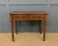 Victorian Mahogany 2 Drawer Side Table (11 of 12) Victorian Mahogany 2 Drawer Side Table (11 of 12)