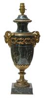 Pair of Green Marble Gilt Metal Mounted Table Lamps 19th Century (2 of 7) Pair of Green Marble Gilt Metal Mounted Table Lamps 19th Century (2 of 7)