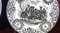 Napolean Bonaparte Interest, Pair of Transfer Printed Antique Pottery Plates (4 of 4) Napolean Bonaparte Interest, Pair of Transfer Printed Antique Pottery Plates (4 of 4)