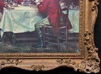 ''The Huntsmen Meet'' Wonderful Large Vintage 18th Century Style Print on Board Picture (10 of 12) ''The Huntsmen Meet'' Wonderful Large Vintage 18th Century Style Print on Board Picture (10 of 12)