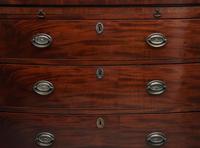 Early 19th Century Mahogany Bowfront Chest with Slide (11 of 12) Early 19th Century Mahogany Bowfront Chest with Slide (11 of 12)