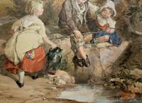 John Henry Mole Exhibition Quality Regency Period Watercolour Painting (4 of 13) John Henry Mole Exhibition Quality Regency Period Watercolour Painting (4 of 13)