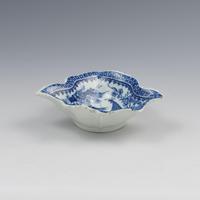 Caughley Porcelain Large Leaf Shaped Pickle Dish Fisherman Pattern c.1780 (7 of 9) Caughley Porcelain Large Leaf Shaped Pickle Dish Fisherman Pattern c.1780 (7 of 9)