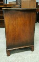 Antique Serpentine Front Walnut Desk (9 of 10) Antique Serpentine Front Walnut Desk (9 of 10)