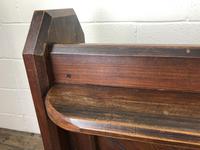 Antique Pitch Pine Church Pew with Enamel Number 27 (7 of 13) Antique Pitch Pine Church Pew with Enamel Number 27 (7 of 13)