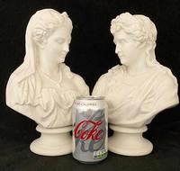 Pair of Victorian Parian Busts c.1900 (6 of 6) Pair of Victorian Parian Busts c.1900 (6 of 6)