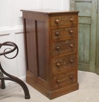 Victorian Mahogany 5 Drawer Pharmacy Chest of Drawers (3 of 7) Victorian Mahogany 5 Drawer Pharmacy Chest of Drawers (3 of 7)