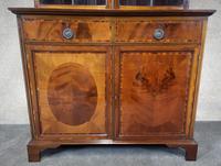 Edwardian Inlaid Mahogany Bookcase - (5 of 10) Edwardian Inlaid Mahogany Bookcase - (5 of 10)