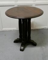 Mahogany Round Occasional Table (5 of 7) Mahogany Round Occasional Table (5 of 7)