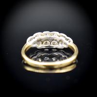 Antique Old Cut Diamond 10 Stone Double Row 18k 18ct Yellow Gold Ring (8 of 9) Antique Old Cut Diamond 10 Stone Double Row 18k 18ct Yellow Gold Ring (8 of 9)