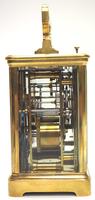 Good Antique French 8-day Repeat Carriage Clock Bevelled Case with Enamel Dial Gong Striking (10 of 15) Good Antique French 8-day Repeat Carriage Clock Bevelled Case with Enamel Dial Gong Striking (10 of 15)
