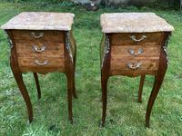 Pair of marquetry bedside tables (3 of 5) Pair of marquetry bedside tables (3 of 5)