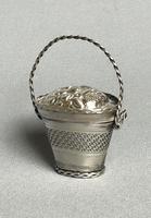 Unusual Early Dutch Silver Peppermint Box