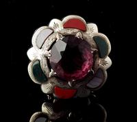 Victorian Scottish Agate & Amethyst Brooch, Sterling Silver (2 of 11) Victorian Scottish Agate & Amethyst Brooch, Sterling Silver (2 of 11)
