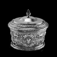Rare Antique Solid Silver Cellini Tea Caddy Box - Mappin & Webb 1902 (11 of 28) Rare Antique Solid Silver Cellini Tea Caddy Box - Mappin & Webb 1902 (11 of 28)