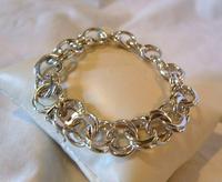 Vintage Sterling Silver Bracelet 1950s Forstner Usa 7 1/2" Length 38.2 Grams (5 of 11) Vintage Sterling Silver Bracelet 1950s Forstner Usa 7 1/2" Length 38.2 Grams (5 of 11)