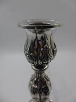 Antique Victorian Silver Candlestick Sheffield 1847 (7 of 8) Antique Victorian Silver Candlestick Sheffield 1847 (7 of 8)