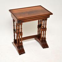 Antique Georgian Style Mahogany Nest of Tables (8 of 10) Antique Georgian Style Mahogany Nest of Tables (8 of 10)