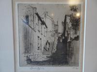 Lionel Arthur Lyndsay Etching Ferry Lane The Rocks (2 of 3) Lionel Arthur Lyndsay Etching Ferry Lane The Rocks (2 of 3)