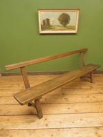Antique Elm & Pine Sunday School Bench, Rustic Hall Seat (6 of 14) Antique Elm & Pine Sunday School Bench, Rustic Hall Seat (6 of 14)