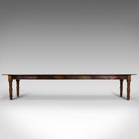 Very Large 13' Antique Dining Table, English, Pine, Country House, Victorian (5 of 12) Very Large 13' Antique Dining Table, English, Pine, Country House, Victorian (5 of 12)