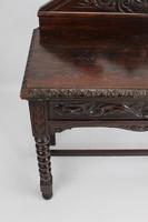 Antique Victorian Gothic Revival Oak Hall Table (10 of 13) Antique Victorian Gothic Revival Oak Hall Table (10 of 13)