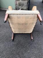 Antique English Upholstered Armchair (6 of 7) Antique English Upholstered Armchair (6 of 7)