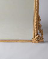 Very Large English Victorian Gilt Archtop Overmantle Mirror (6 of 8) Very Large English Victorian Gilt Archtop Overmantle Mirror (6 of 8)