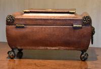 Fine Regency Leather Work Box (4 of 14) Fine Regency Leather Work Box (4 of 14)