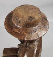 Decorative & Rare Complete Carved Walnut Sculpture of Hieronymus with the Lion (12 of 12) Decorative & Rare Complete Carved Walnut Sculpture of Hieronymus with the Lion (12 of 12)