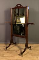 Regency Period Mahogany Rise & Fall Cheval Mirror (6 of 7) Regency Period Mahogany Rise & Fall Cheval Mirror (6 of 7)